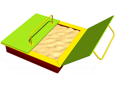 Песочница с крышкой 109.22.00