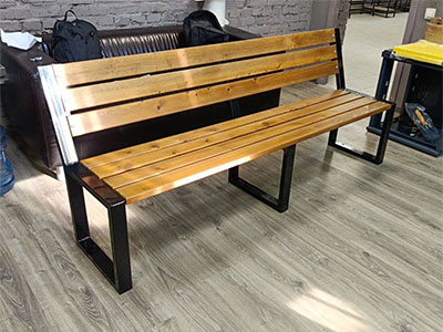 Скамейка TORUDA Лион 2м (три опоры) (Распродажа)