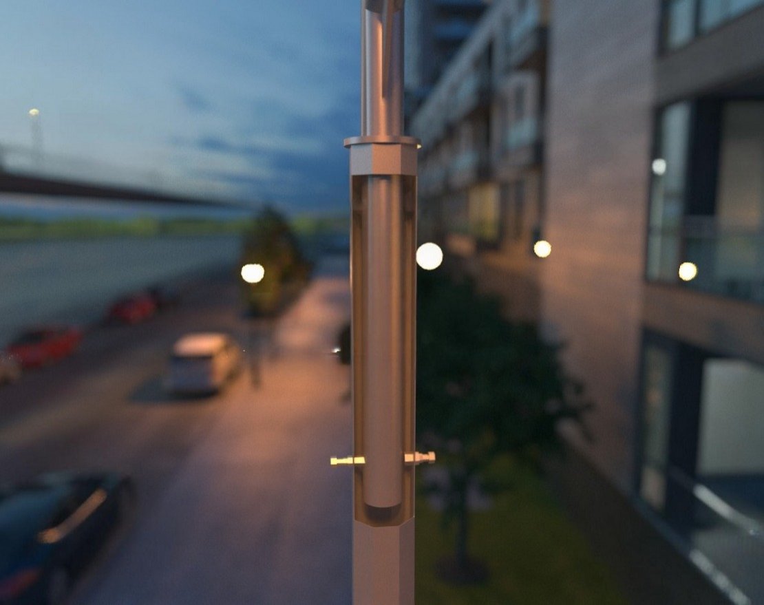 Опора освещения ОГК-10 (10 метров) - вид 5